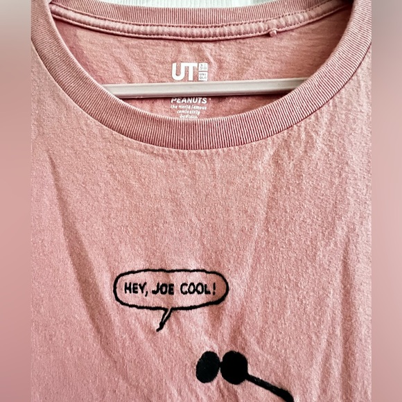 UNIQLO Peanuts Pink T-shirt - Picture 3 of 3